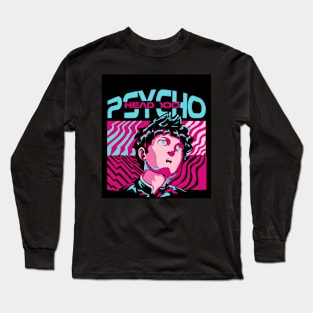 Psycho Head Long Sleeve T-Shirt